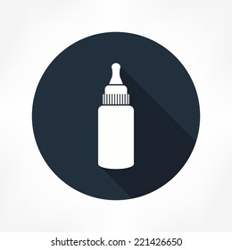 milk bottle icon