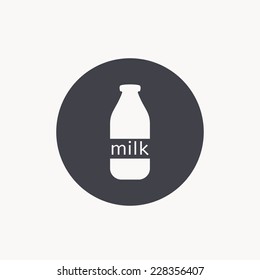 milk bottle icon