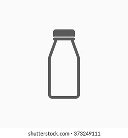 icono de la botella de leche