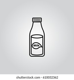 milk bottle icon