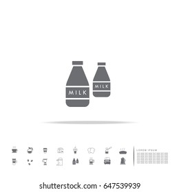milk bottle icon