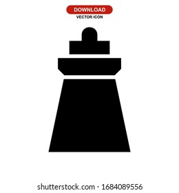 Icono de botella de leche logotipo símbolo de signo aislado ilustración vectorial de alta calidad estilo negro iconos vectoriales
