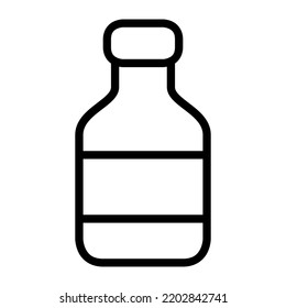 milk bottle icon vector illustration