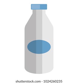 milk bottle isolated icon