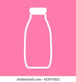 Milk bottle sign