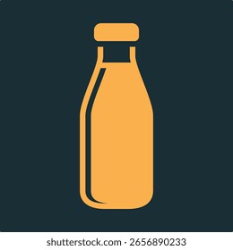 Milchflasche trendy praktischen wichtigen Vektor Illustration Design wunderschön bunt Hintergrund.eps