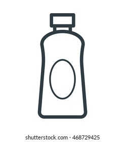 Milk Bottle Vector Icon