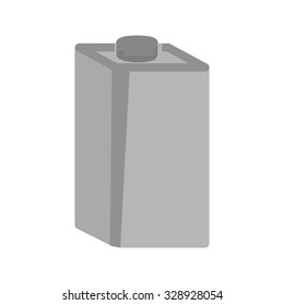 Milk, box, carton icon vector image. Can also be used for household objects. Suitable for use on web apps, mobile apps and print media.