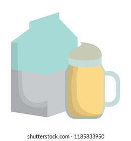 milk box design