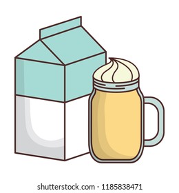 milk box design