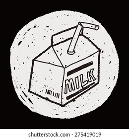 milk box doodle