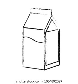 Milk box drink sketch