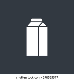 Milk box icon