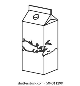 Milk Box Icon