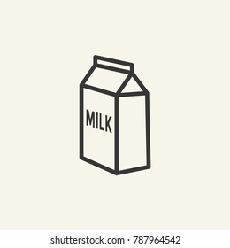 Milk Box Icon