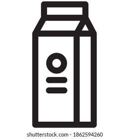 Diseño de iconos de leche. Ilustración vectorial Eps 10