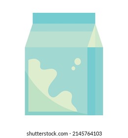 milk box icon isolated vector