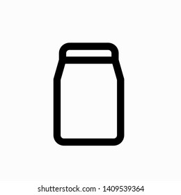 Milk box icon, vector illustration. Flat design style. vector milk box icon illustration isolated on white background, milk box icon Eps10. milk box icons graphic design vector symbols.