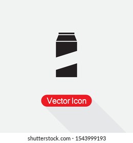 Milk Box Icon Vector Illustration Eps10