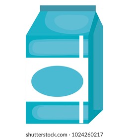 milk box isolated icon