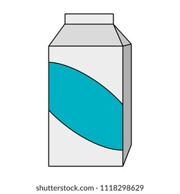 milk box pack icon