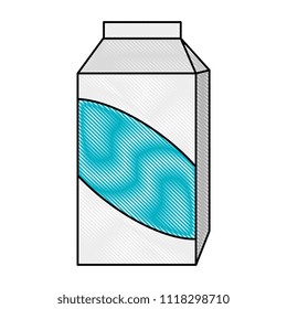 milk box pack icon