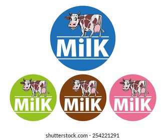 Milk brand logo