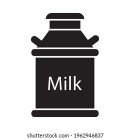 Milk can  Glyph Style vector icon which can easily modify or edit 