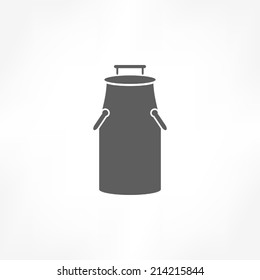 milk can icon