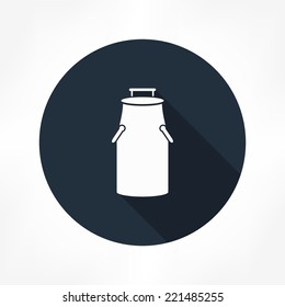 milk can icon