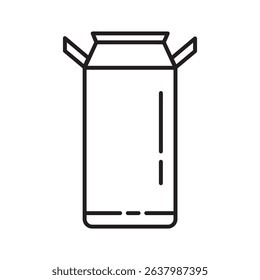 milk can icon illustration design template