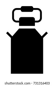 Milk Can vector icon