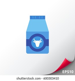 Milk carton icon