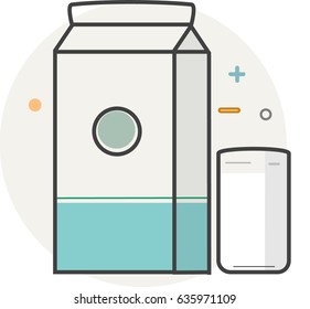 Milk carton Icon