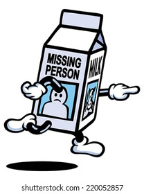 Milk Carton - Missing Person