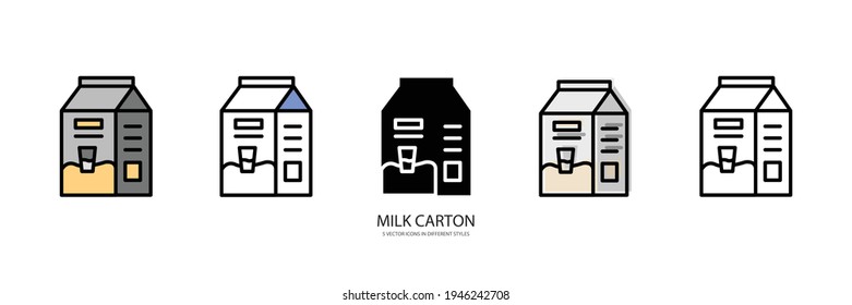 MILCHKARTON, Vektorsymbol
