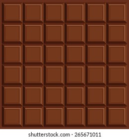 Milk Chocolate Seamless Pattern