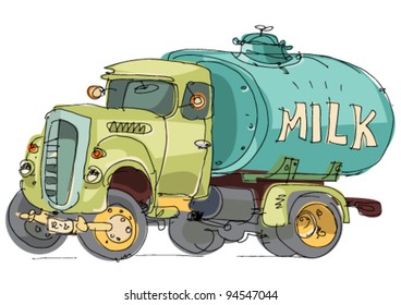 Milk Cistern - Cartoon