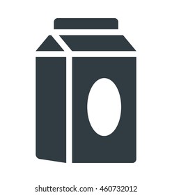 Milk Container Vector Icon