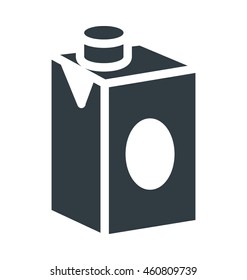 Milk Container Vector Icon
