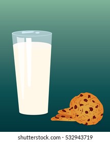 milk and cookies