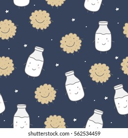 milk and cookies