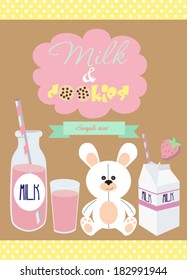 Milk and cookies party