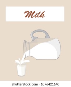 milk cow vector
