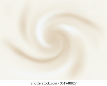 Milk Cream Abstract Vector Texture. Background made with gradient mesh. 