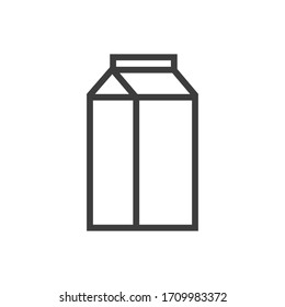 ilustración vectorial de icono de taza de leche