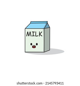 Milk is a cute doodle, vector cartoon. Great for logos, mascots, t-shirt and merchaindise designs, etc. hope you like it