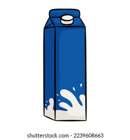 Milk and dairy products food. Milk in a bottle, jug, glass. Cartoon style. Ice cream, butter, cheese, cottage cheese, yogurt, sour cream. Vector illustration.