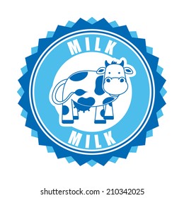 milk design over white background vector illustration