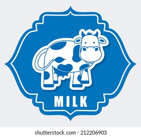 milk design over white background vector illustration